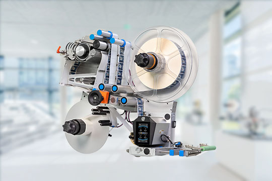 Labeling machine by HERMA