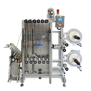Vaccine labeling - HERMA Easycutter and Easysplicer