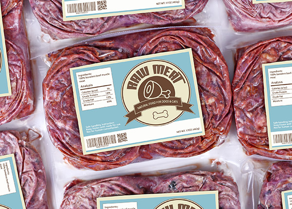 Frozen label food labeling at HERMA