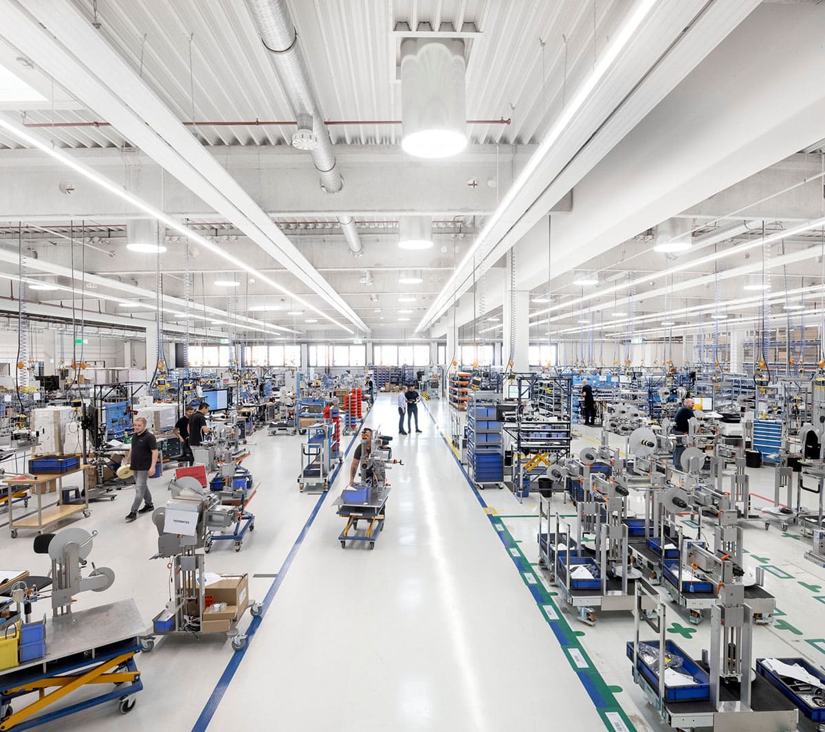 HERMA labeling machines production in Filderstadt