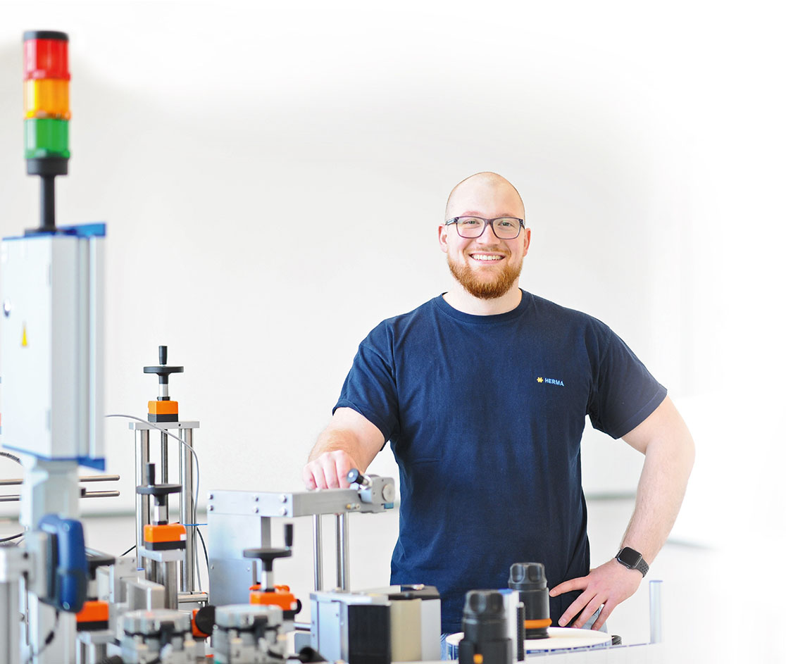 [Translate to English:] Kompetente Beratung für alle HERMA Technologien