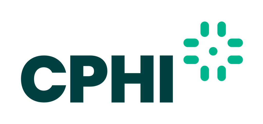 Logo of CPHI featuring stylized graphic elements in green and black.